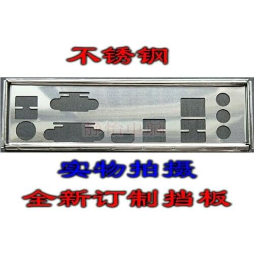 IO I/O Shield Back Plate BackPlate Blende Bracket For ASRock H81M-ITX/WIFI