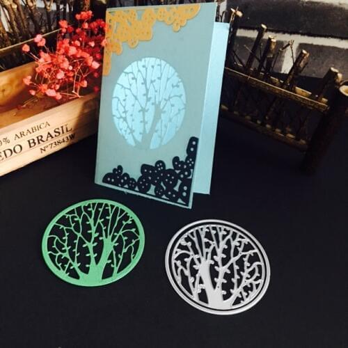 Envelope tree Metal Cutting Dies for scrapbooking Stencils for Craft Paper DIY Scrapbook new dies Cut Template