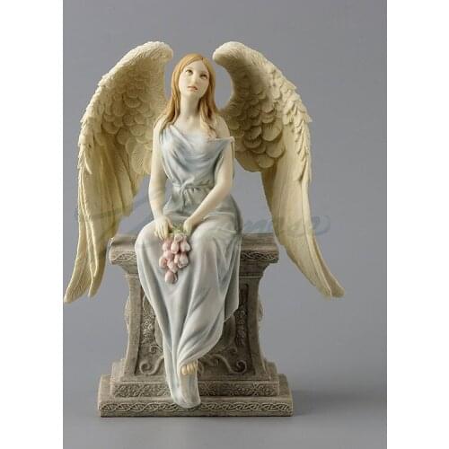 MYSTERY SERIES ANGELS LOOK UP AT BIRTHDAY GIFT CRAFTS DECORATIONS STATUE INTERIOR SHOWPIECE HOME DECOR BIRTHDAY GIFT R4158