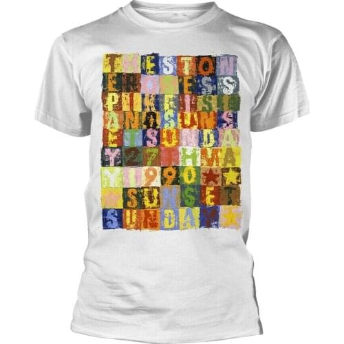 The Stone Roses Spike Island Autorise T Shirt Hommes