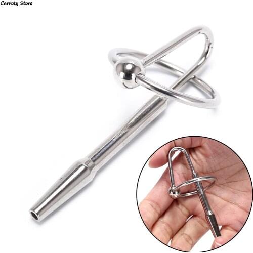 Stainless Steel Urethral Sound Dilators Penis Plug For Male Masturbator Penis Inserts Chastity Sex Toys