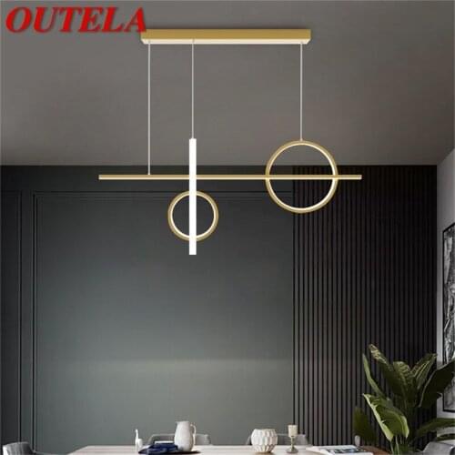 OUTELA Pendant Lights Modern Nordic Simple LED Lamp Creative Fixture For Home Decoration