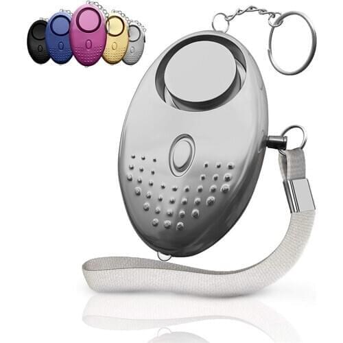 Self Defense Alarm 130dB Personal Safety Security Protect Alert Scream Loud Emergency Alarm Keychain For Women Child Elder Girl