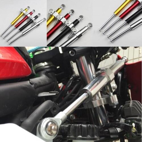 Universal Motorcycle Steering Dampers Stabilizer Aluminum Durable Direction Damper Mounting Bracket Support Kit for Motorbike