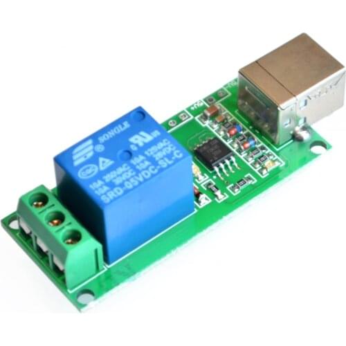 5V USB Relay 1 Channel Programmable Computer Control For Smart Home
