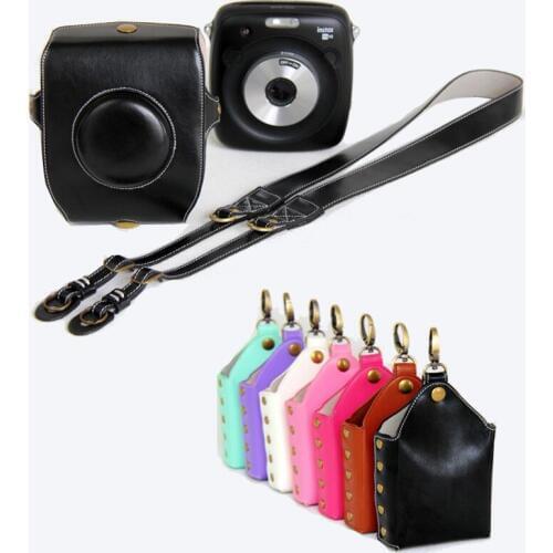 High quality PULeather Case Cover Pouch Protector For Fujifilm Instax SQ 10 Fuji SQ10 Polaroid Photo Camera bag With Strap