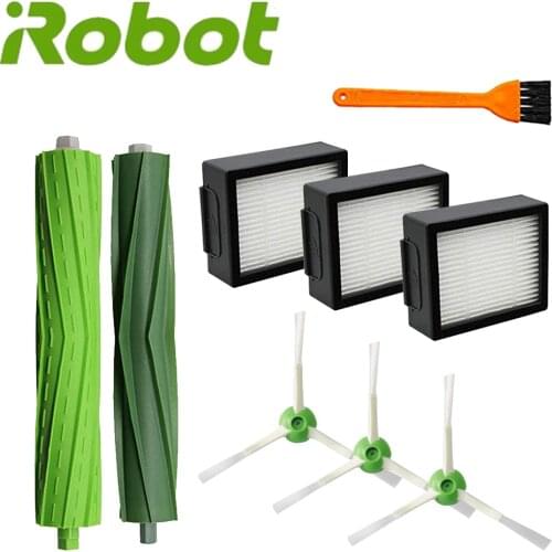 For iRobot Roomba i7 E5 E6 Series Robot Hepa Filter Side Brush Brush Roll Vacuum Cleaner high quality Replacement Spare Parts