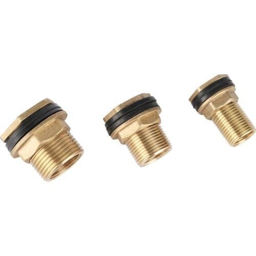 Gardening Tools 1/2" 3/4" 1" Male Thread To 3/8" 1/2" 3/4" Female Thread Brass Water Tank Water Tower Pipe Drain Adapters 1 pc