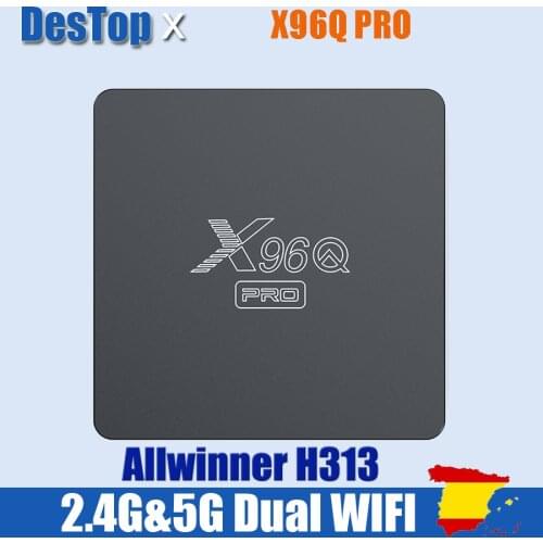 2021 TV BOX X96Q pro Smart TV Android 10.0 TV BOX Allwinner H313 Quad Core 2G 16G ROM 2.4g&5G wifi 4K HD Android TV Set top box