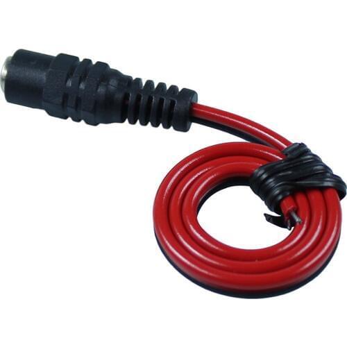 5pcs/lot 2pin 30cm DC Power Female Plug Connector 2.1mm Cable wire For CCTV LED Strips LEEDSUN