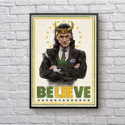 5D Diamond Embroidery Loki Retro Tom Hiddleston Marvel Full Square Diamond Painting Diamond Mosaic Needlework Home Decor