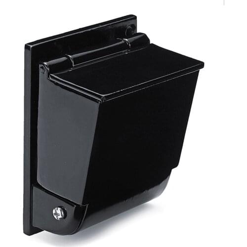 95*70mm Wall Mounted Aluminum Alloy Ashtray Cigarette Ashtray Holder Creative Personality Outdoor Smoking Public Places