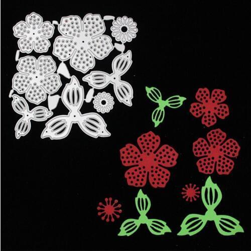 Flowers Metal Cutting Dies Stencils for DIY Scrapbooking Stamp/photo album Decorative Embossing DIY Paper Cards