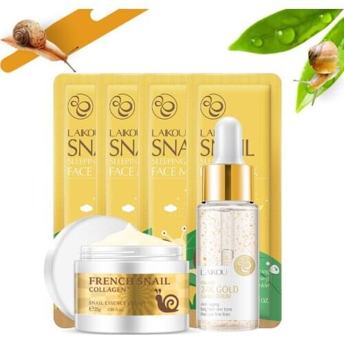 Health Snail Face Cream Hyaluronic Acid Moisturizer Anti Wrinkle Aging Cream for Face Nourishing Serum Day Cream for Face