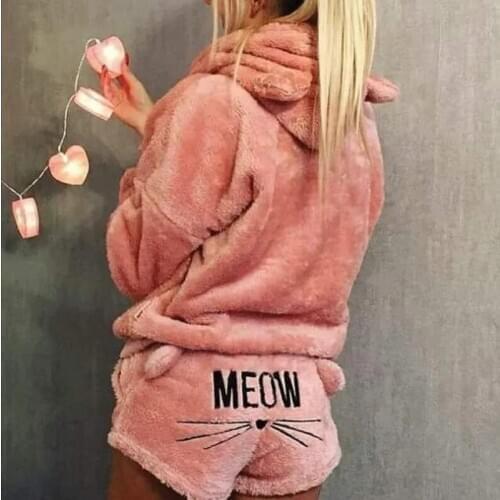 Imcute Women's Fleece Pajamas