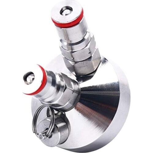 Ball Lock Mini Keg Tap Dispenser for Mini Beer Keg Stainless Steel Dispenser Growler Homebrew Spear 3.6L/5L/10L Beer Tool
