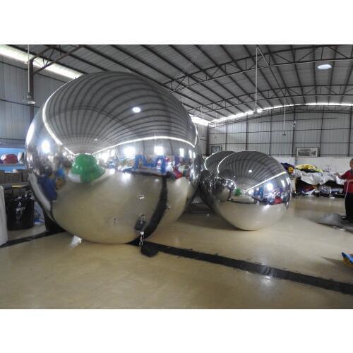 10ft Diameter Pvc Inflatable Mirror Ball /Decorative Ball Used For Storefront Or Square Advertising Campaign Or Decoration