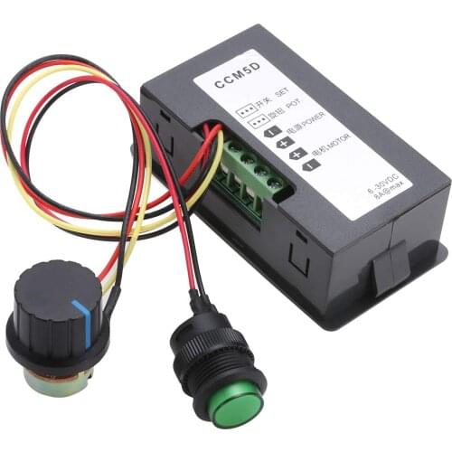PWM Motor Speed Controller Pulse Modulation Regulator Stepless Variable Speed/Forward and Reverse Speed Regulation (PWM 8A)