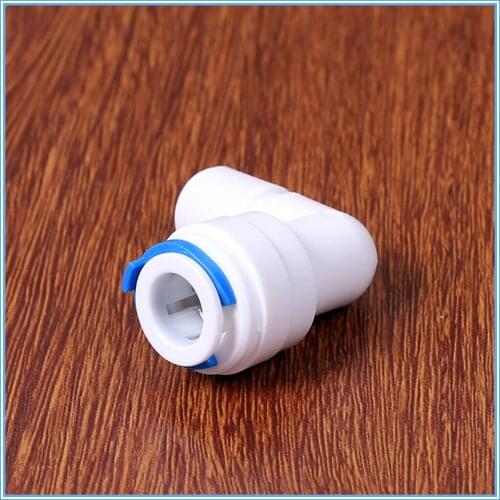 5pc 1/8" Male Thread - 3/8" OD Tube PE Pipe Fitting Hose Elbow Quick Connector Aquarium RO Water Filter Reverse Osmosis System