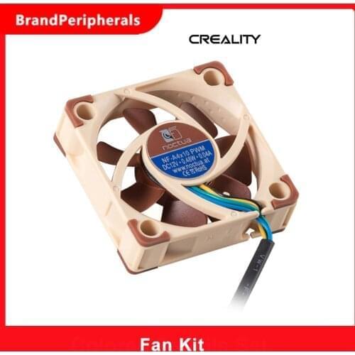 Creality Noctua NF-A4x10 PWM 40mm x 10mm Ultra Quiet Silent Cooling Fan 12V 3-Pin for CR-10 S4/CR-10 S/CR-10/CR-10 S5/CR-10 mini