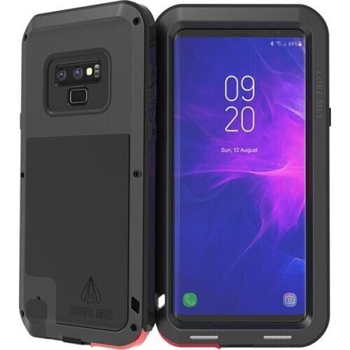 Waterproof Shockproof Phone Case For Samsung Galaxy Note 9 10+ Armor Duty Metal Aluminum Cases For Samsung Note9 note 10