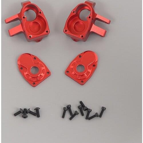 Metal Front Rear Axle Steering Knuckles Housing Portal Cover for Axial SCX10 III AXI03007 AR45 Axle Capra F9 Portal Axle