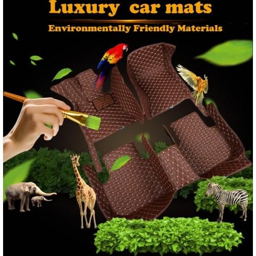 Factory Supply Full Set Waterproof Custom Car Floor Mat for SUV X-Trail CRV RAV4 Prado All Models With High Quality Carpets