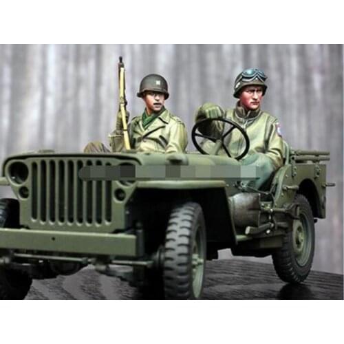 1/35 Resin Figure Building Kit U.S Crew (No Car)