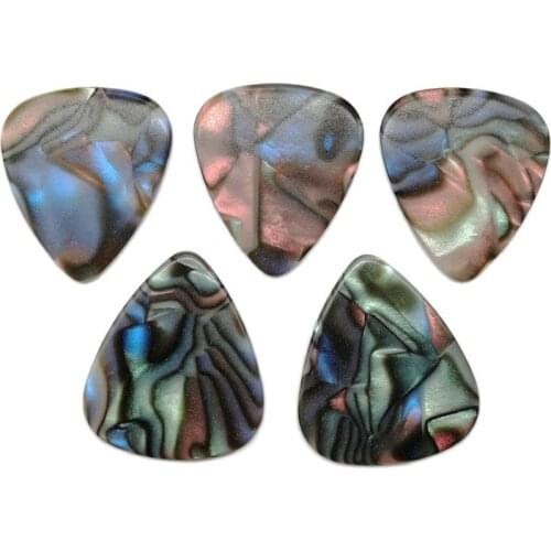 1.5mm Blank Grey Pearl Marbled Celluloid Guitar Picks Guitarra 100pcs/lot