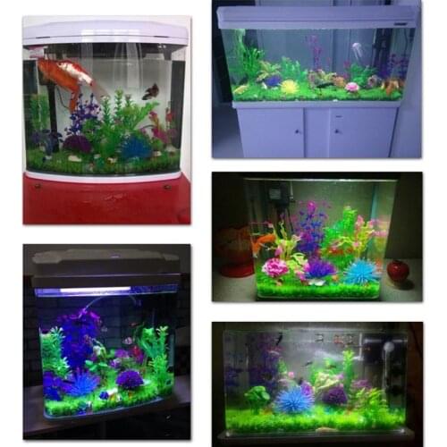 1Pc Combinable Artificial Water Aquatic Green Grass Plastic Plant Sea Weed Lawn Aquarium Fish Tank Landscape Decoration