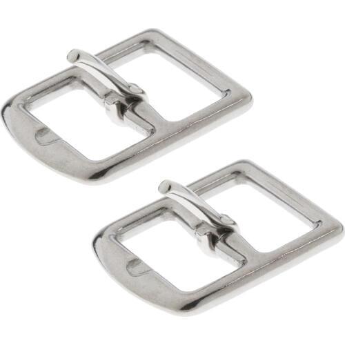 2pcs Stainless Steel Stirrup Belt Buckle Stirrup Belt Horse Riding