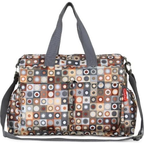 20pcs Insular Cartoon Maternity Diaper Handbag Large Capacity Mummy Nursing Shoulder Bag flower style baby stroller bag