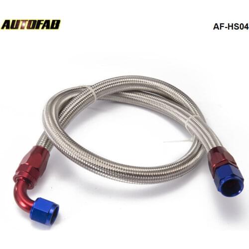 2013 AN8-0A / AN8-90A Universal fuel / Oil hose Kit Stainless Steel Braided hose 1meter w/ fitting AF-HS04