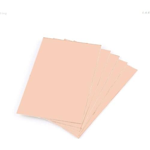 5pcs 10*15cm CCL Single Side PCB Copper Clad Laminate Board FR4 Circuit Board Composite Epoxy Material