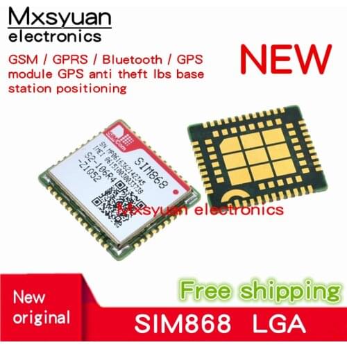 5pcs~20pcs/LOT New original SIM868 LGA GSM / GPRS / Bluetooth / GPS module share GPS anti-theft lbs base station positioning