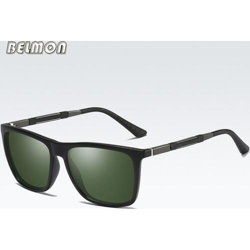 Belmon Polarized Sunglasses Women Men Fashion Brand Driver Sun Glasses For Ladies UV400 Female Male Safety Driving Oculos RS609