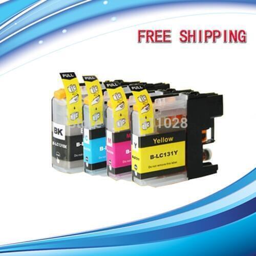 INK WAY 5 PCS LC131 Compatible ink cartridge WITH CHIP for MFC-J470DW J475DW J650DW J870DW DCP-J152W J552DW J752DW
