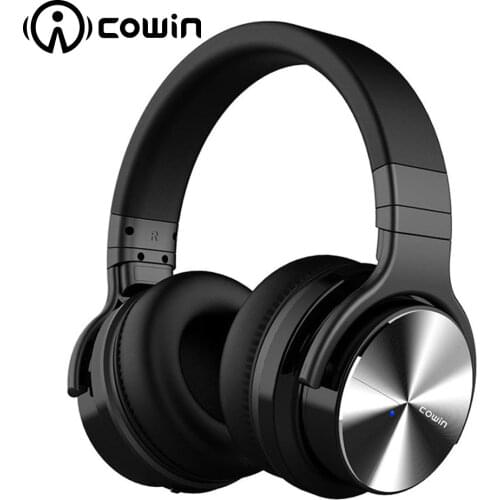Cowin E7PRO[Upgraded] Active Noise Cancelling Headphones Bluetooth Headphones Wireless Headset with Mic Deep Bass Over Ear