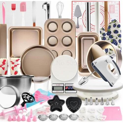 Cake Mold Baking Kit Pizza Pan Home At West Egg Tart Making Biscuits Small Oven Baked