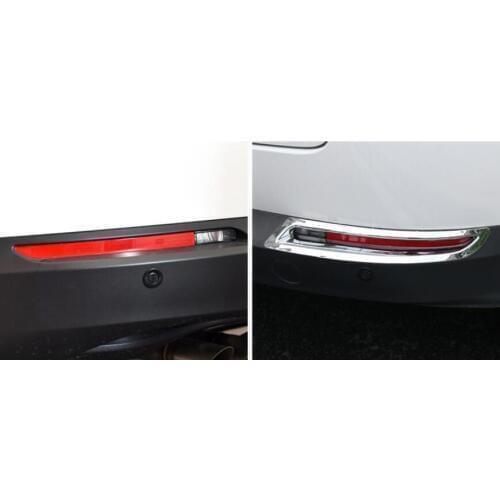 Chrome Bumper Fog Light Lamp Cover Grille Trim for Volkswagen Tiguan 2009-2015