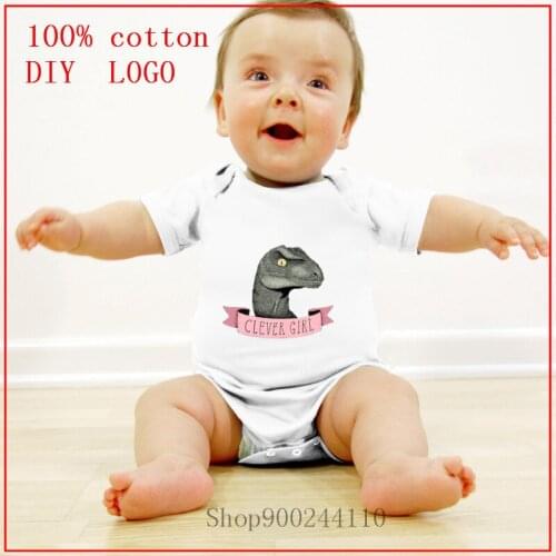 Clever girl Summer Fashion Baby Boys Bodysuit Baby Mommys Little Nightmare Print Baby Gentleman Cotton Jumpsuit Clothes Outfit