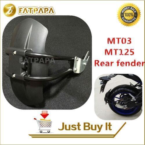 MT03 CNC Aluminum Motorcycle Accessories rear fender bracket motorbike mudguard Fit For YAMAHA MT-03 MT03 FZ03 MT125 Rear fender