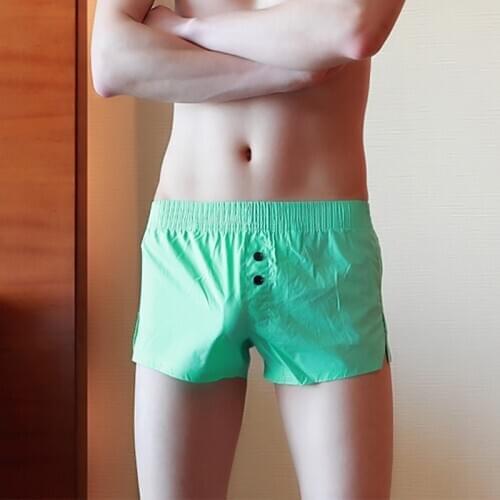 Mens Boxer Shorts Casual Loose Cotton Shorts Sleep Bottoms Underwear Homewear Ropa Interior Hombre Panties Boxershorts Plus Size