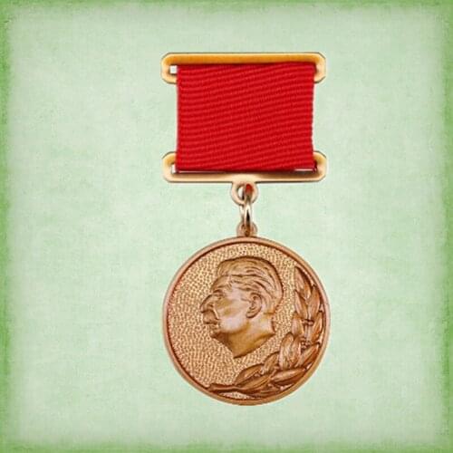 USSR award order honorary badge winner of Stalin prize Soviet russian medal