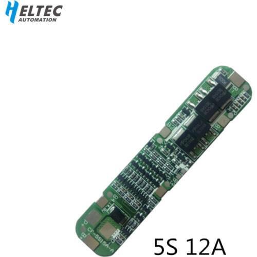 5S 12A 21V Lithium Battery Protection Board Overcharge /over the flow of protection