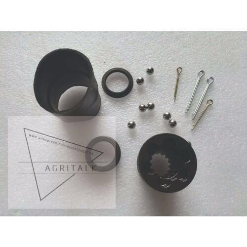 Support sleeve+seal sleeve+rear connecting sleeve+seal blocking rings+steel ball 9+Sloted spring pin (4X30+8x40) for DF404G