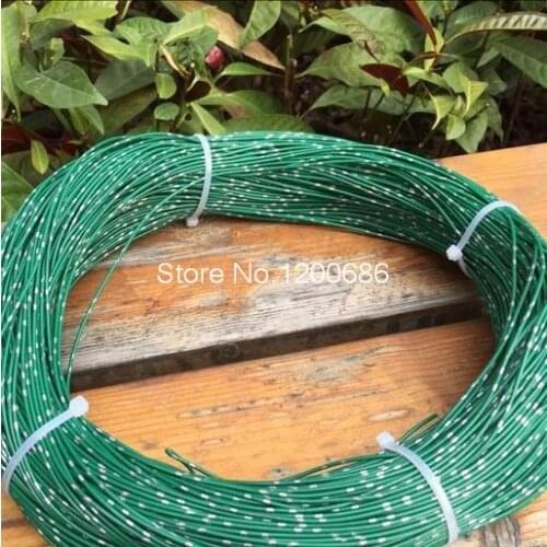 10 Meter 0.3 square green spot High temperature resistant wire and cable AVSS wires have thinner insulation
