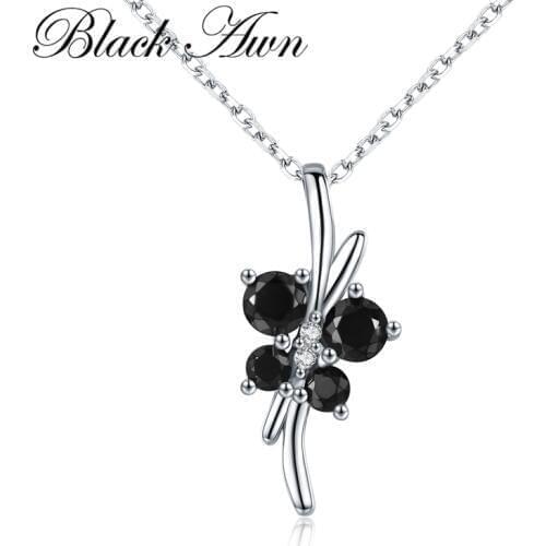 Romantic Arrive 925 Sterling Silver Fine Jewelry Trendy Engagement necklaces & pendants for Women Bijoux Femme K041