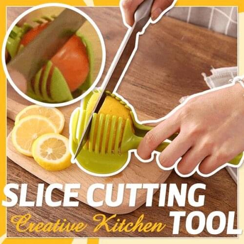 Hand-held Fruit Slicer Multi-function Orange Slicer Fruit Vegetable Slicer Lemon Tomato Slicer Kitchen Gadgets Dropshipping
