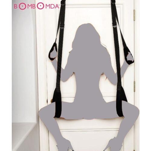 Love Sex Swing Chairs Hanging Door Swing Sex Furniture Fetish Restraints Bandage Adult Sex Products Erotic Toys For Couples O35